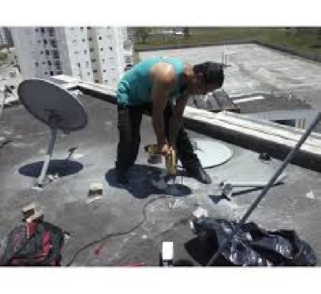 Foto 1 - Instacao de antena azbox azamerica mega box etc