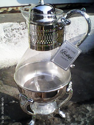Foto 1 - Vendo Samovar prata, mesa de caf ganha